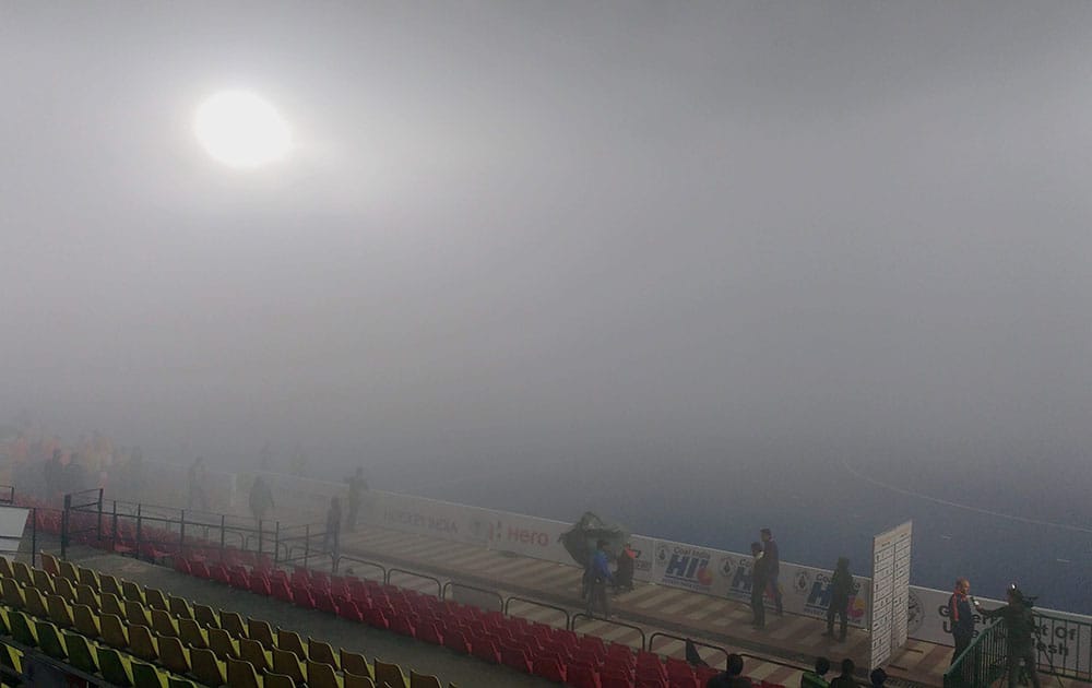 Fog in Lucknow