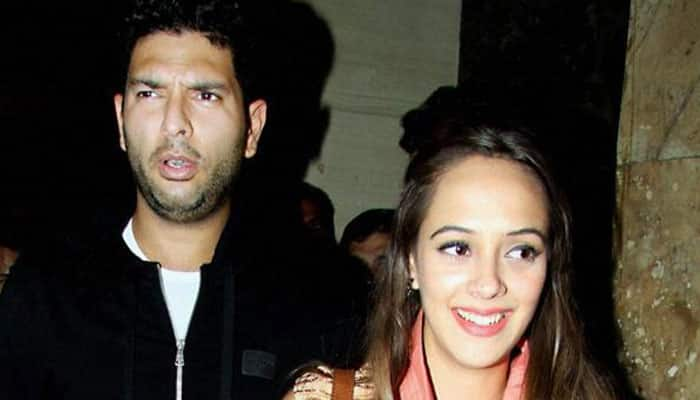 Yuvraj Singh-Hazel Keech Reception: MS Dhoni, Sourav Ganguly, Virender Sehwag attend lavish party — PHOTOS INSIDE