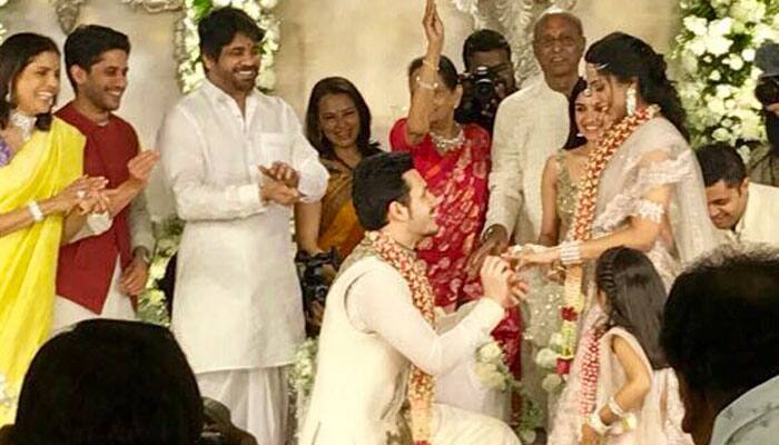 Nagarjuna&#039;s son Akhil Akkineni engaged to girlfriend Shriya Bhupal!