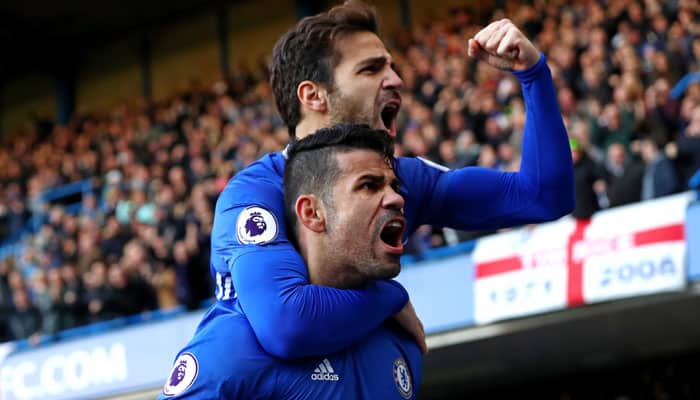 Diego Costa fires Chelsea to top of Premier League standings with a win over West Brom
