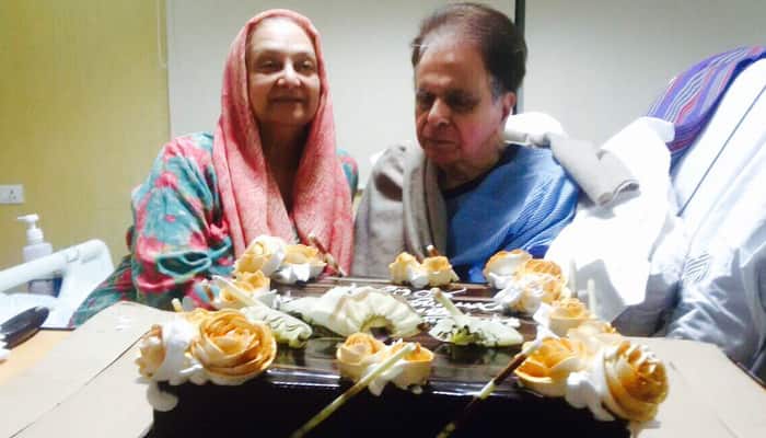 Here's how Dilip Kumar celebrated his 94th birthday! Here's how Dilip Kumar celebrated his 94th birthday!