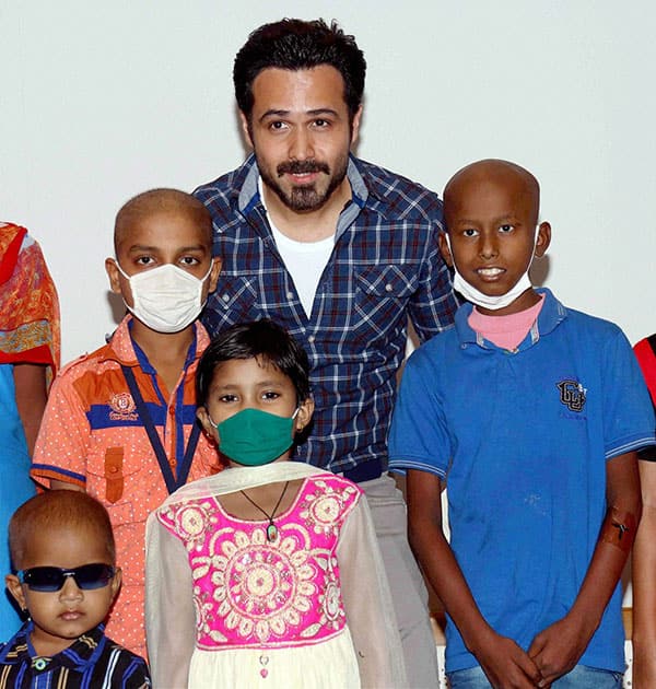 Emraan Hashmi at cancer awareness campaign