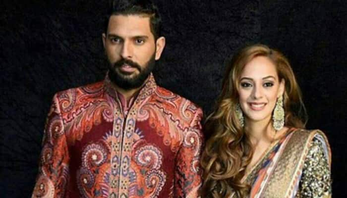 Yuvraj Singh, Hazel Keech sizzle on the cover of Harper&#039;s Bazaar Bride 