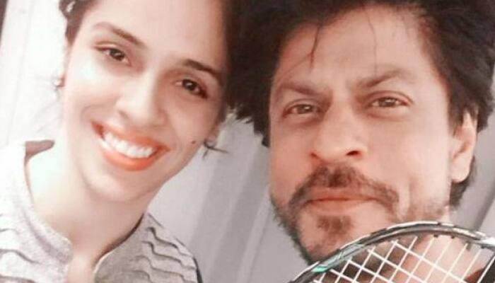 Nervous&#039; Shah Rukh Khan wants to hold Saina Nehwal&#039;s hand – Find out why