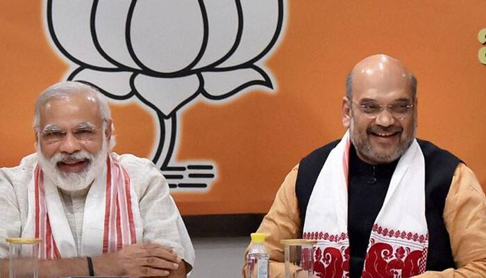 People supportive of PM Narendra Modi&#039;s demonetisation move: UP BJP MPs to Amit Shah