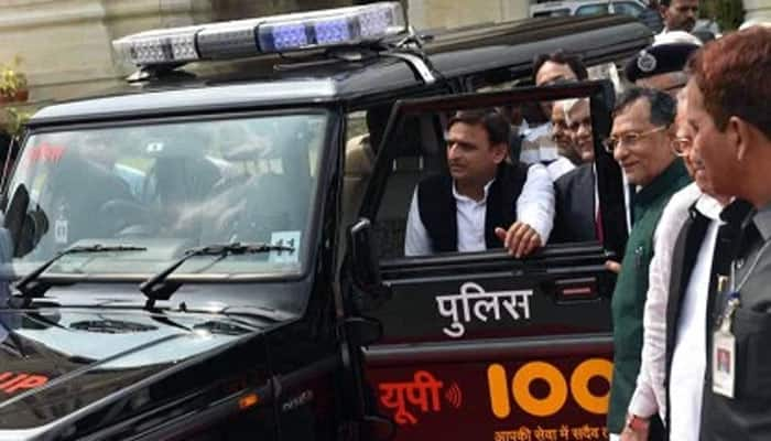 Akhilesh Yadav&#039;s favourite &#039;quick-response&#039; police initiative ‘UP 100’ launched in Noida