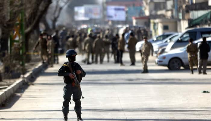 A Taliban suicide bomber blew himself in Kabul