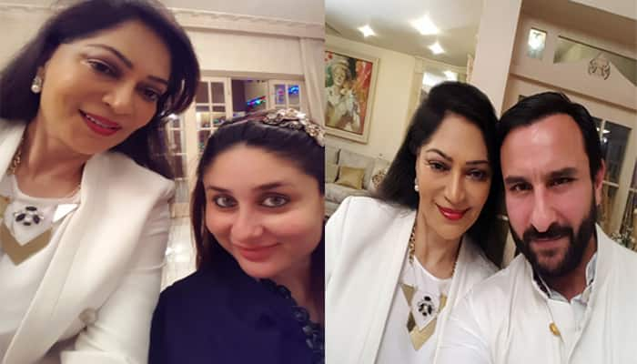 Parents-to-be Saif Ali Khan and Kareena party with Simi Garewal! 