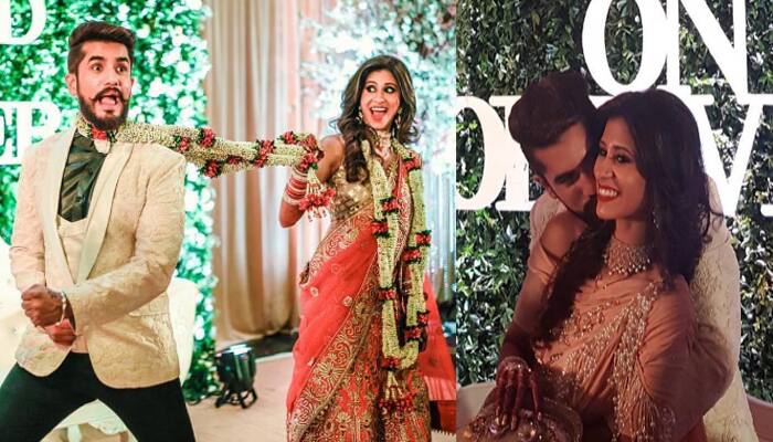 Kishwer Merchant, Suyyash Rai&#039;s wedding reception a fun yet emotional affair! 