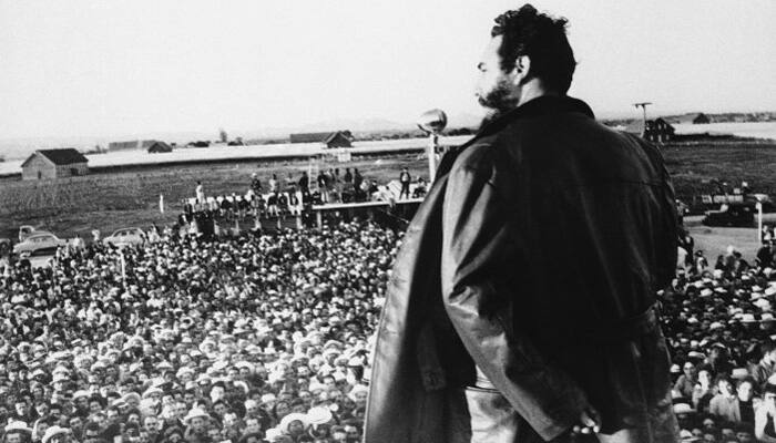 The Cuban leader while speaking to tobacco workers