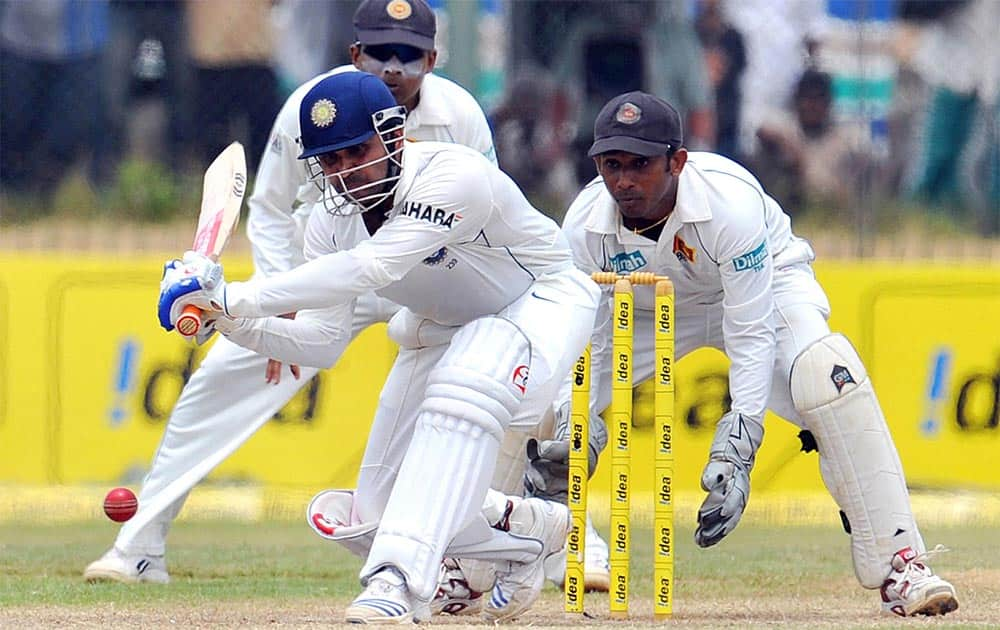 Virender Sehwag vs Sri Lanka at Mumbai in 2009