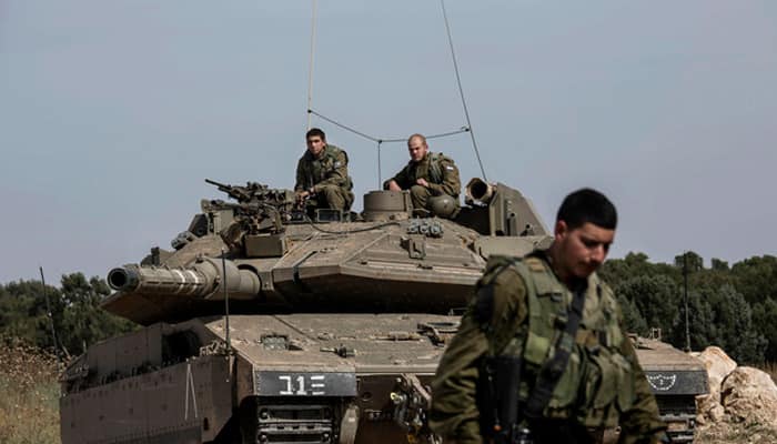 Israeli tanks strike Gaza base after border shooting
