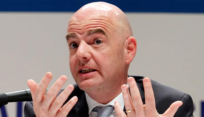 FIFA boss Gianni Infantino opposes boycotting 2018 World Cup in Russia