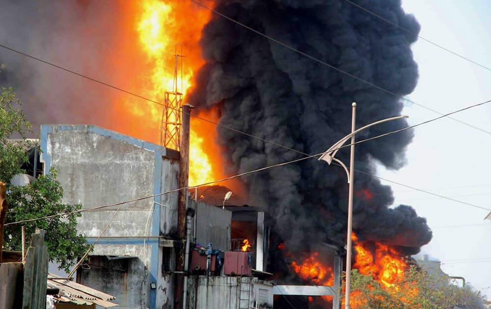 Fire breaks out at chemical factory in Navi Mumbai