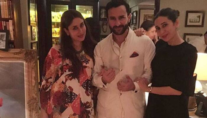 Karisma Kapoor and Saif Ali Khan celebrate Taimur&#039;s birth in style! 