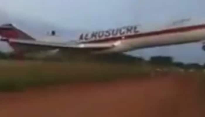 Amateur video captures Colombian cargo plane crash – Watch	