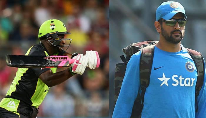 After BBL, Spartan Sports recommend brand ambassador MS Dhoni to use colored bat in IPL 10