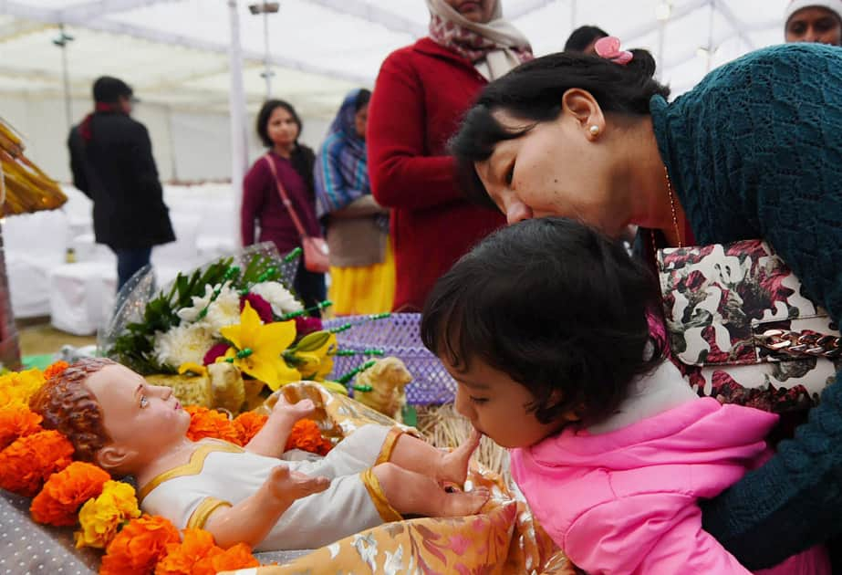 Christmas day celebration in new delhi