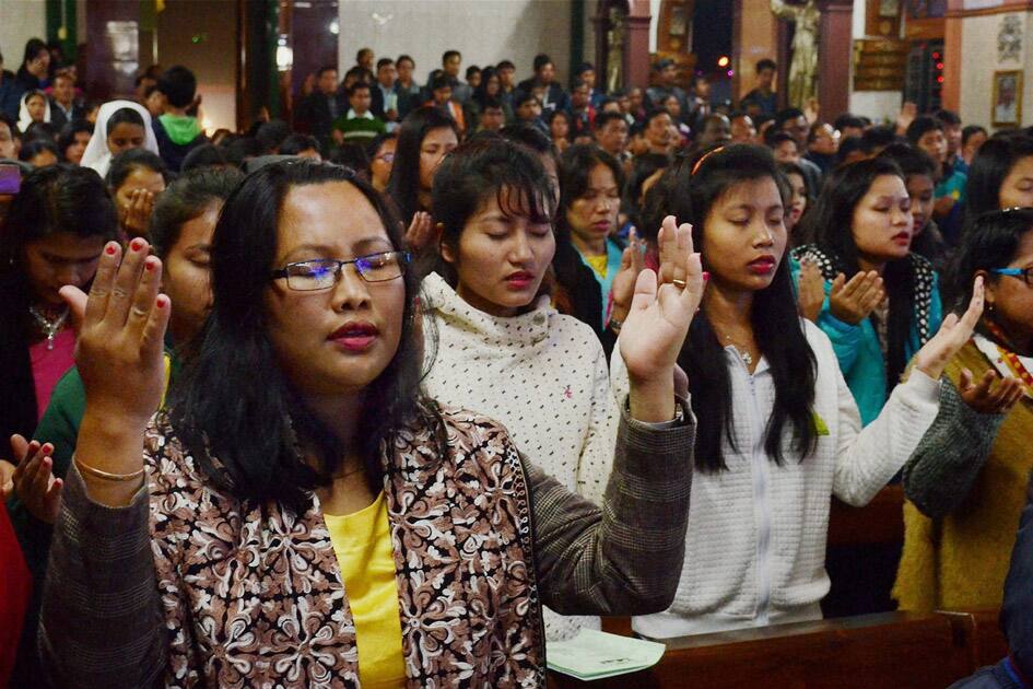 Christmas day celebration in tripura