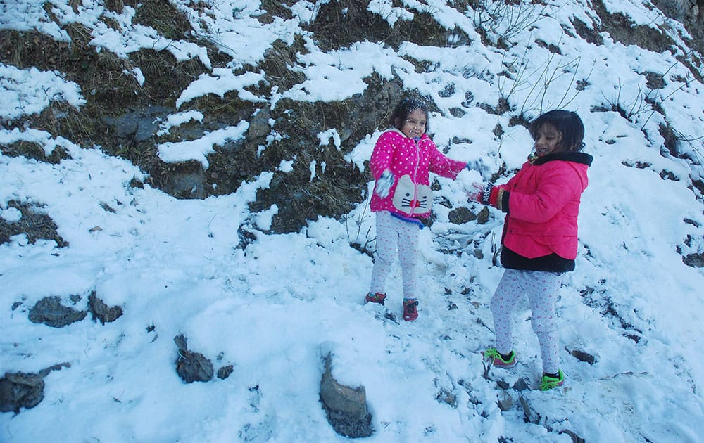 Snowfall in Shimla