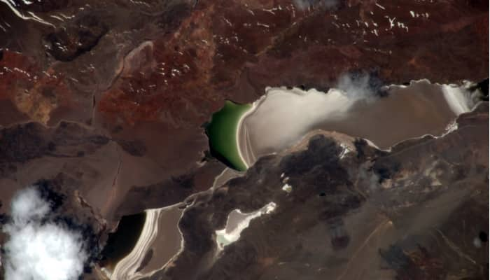 The Andes &#039;paint&#039; a beautiful picture - French astronaut Thomas Pesquet shows how! 