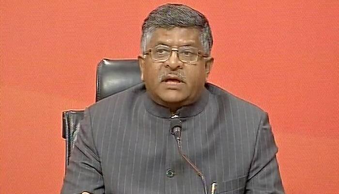 Demonetisation: Rahul Gandhi  &#039;lacks maturity&#039;, is &#039;trying to save corrupt&#039;, says Union Minister Ravi Shankar Prasad