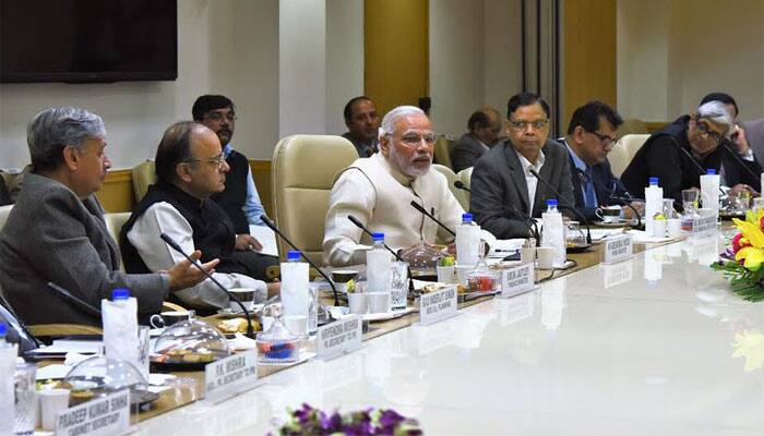 PM Modi attends NITI Aayog’s meeting with economists, says early budget to make funds available at start of fiscal