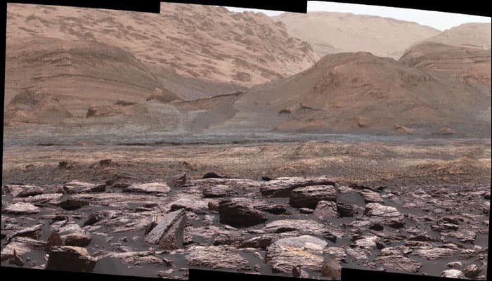 Red no more? NASA&#039;s Curiosity rover discovers purple rocks on Mars!