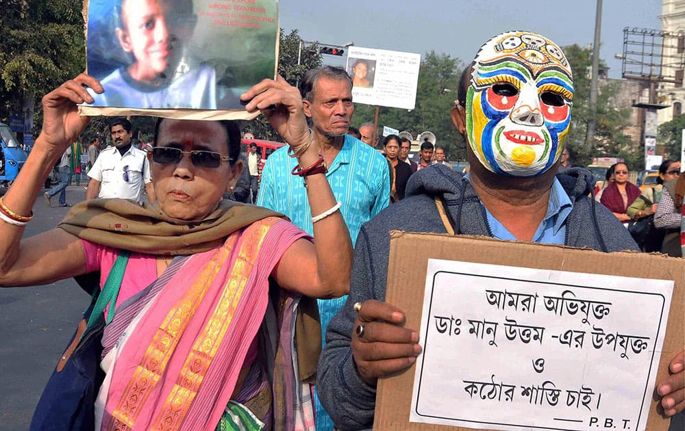 Protest in Kolkata