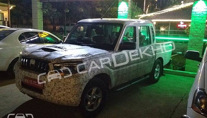 Two new Mahindra Scorpio getaway test mules spotted