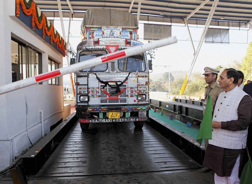 India's first check post with LASER technology