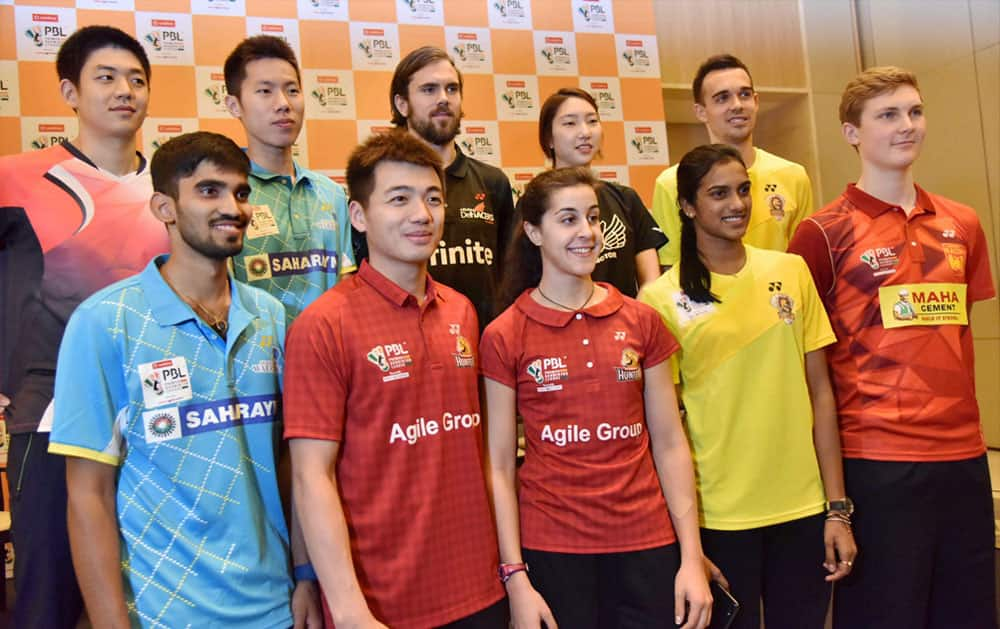 Premier Badminton League (PBL) press conference