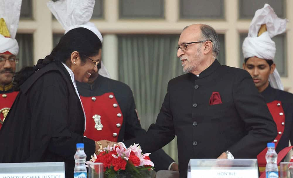 Anil Baijal sworn is as Lieutenant Governor