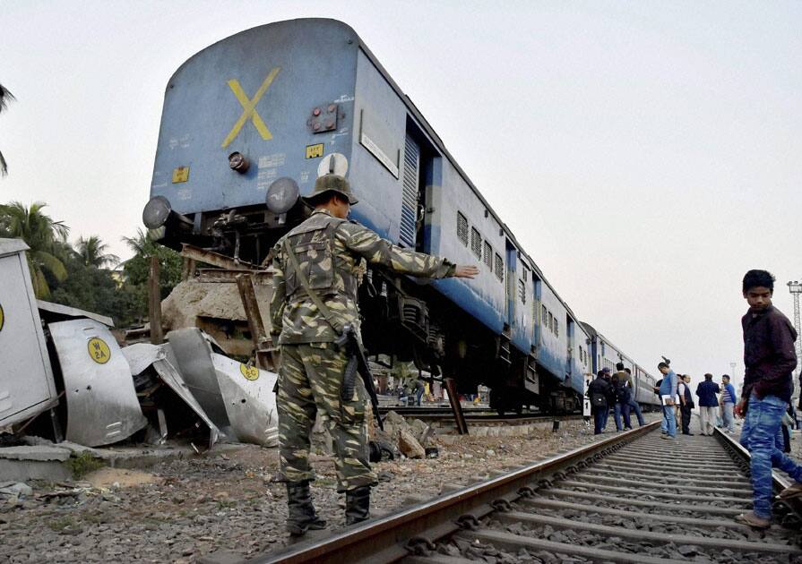 Two bogies of Guwahati- Agartala Passenger train Two bogies of Guwahati- Agartala Passenger train
