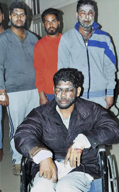 Acid attack in Patiala