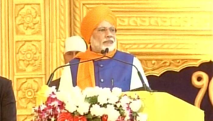 In Patna to attend Prakash Parva, PM Modi praises Nitish Kumar for liquor ban in Bihar