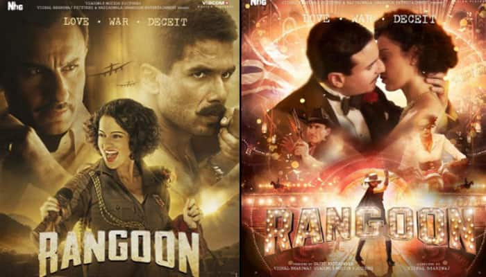 'Rangoon' TRAILER alert! Kangana Ranaut, Saif Ali Khan and Shahid ...