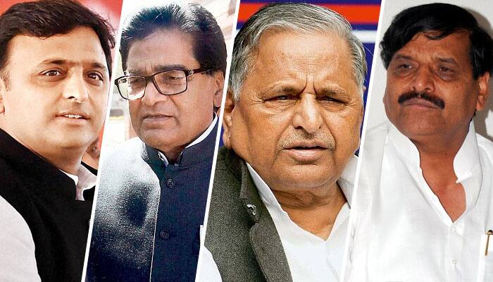 Samajwadi Party tussle: Shivpal meets Akhilesh; Amar Singh at Mulayam&#039;s residence