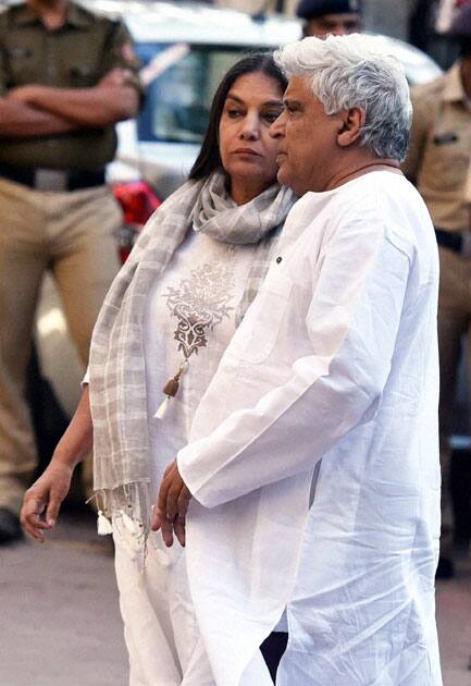 Actress Shabana Azmi