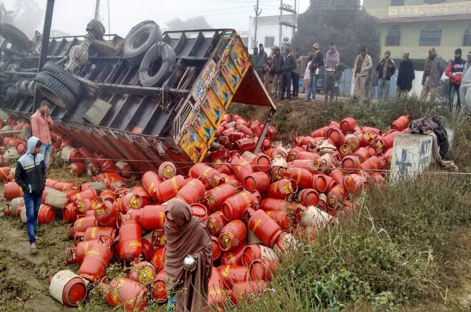 Road accident in Patna