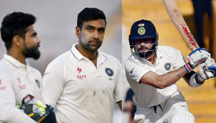 ICC Test Rankings: Virat Kohli still second in batsmen charts; Ashwin-Jadeja top bowlers&#039; standings