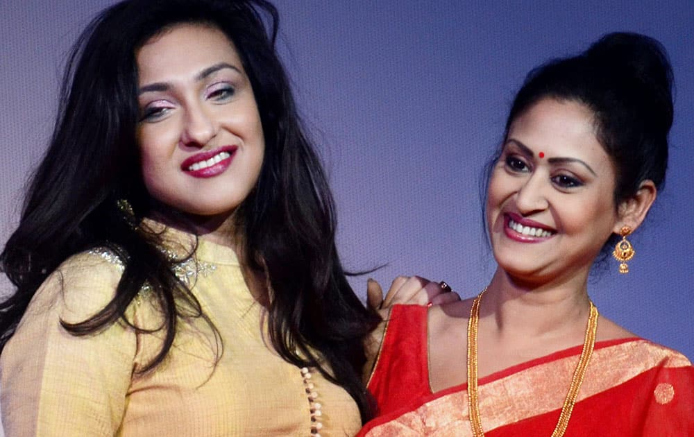 Rituparna Sengupta and Indrani Haldar