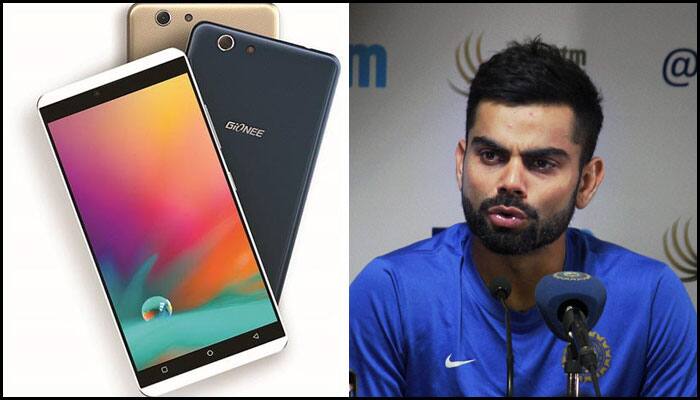 Gionee ropes in a new brand ambassador - Indian cricket team captain Virat Kohli