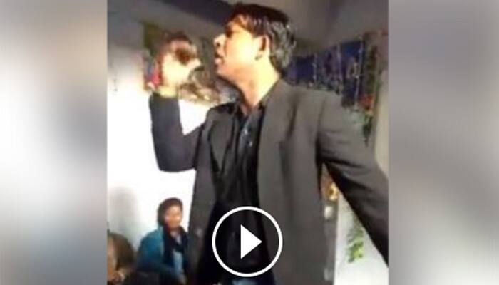 This video showing man teaching English grammar to students is crashing the internet - WATCH