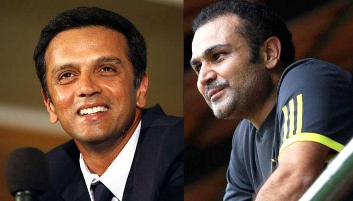 Happy Birthday Rahul Dravid: Here&#039;s how Virender Sehwag wished The Wall on his 43rd birthday