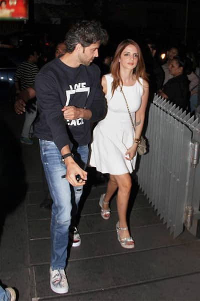 Hrithik Roshan with ex-wife Sussanne Khan