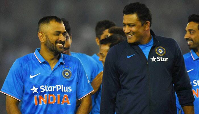 Anil Kumble hails MS Dhoni&#039;s man-management skills, says &#039;Captain Cool&#039; still remains a leader in Indian team