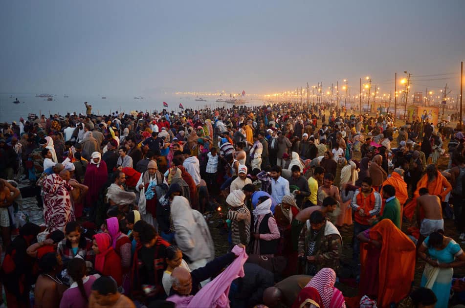 Makar Sankranti celebrations in Allahabad