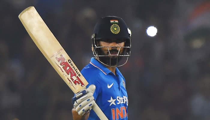 India vs England, Pune ODI: Virat Kohli hits 27th hundred, equals Sachin Tendulkar&#039;s world record in chase — VIDEOS INSIDE