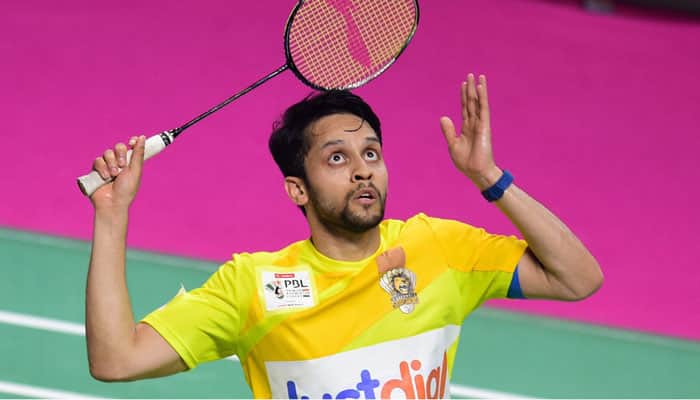 Parupalli Kashyap hurts his shoulder during Premier Badminton League final